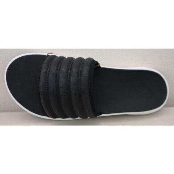 Olukai 10531-4040 Men's Sz 13D Black Komo Water-Resistant Slide Sandals - Picture 7 of 9